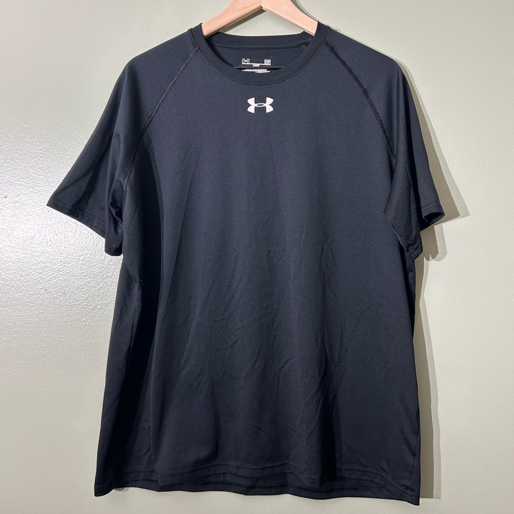Under Armour Men's Black Short Sleeve Tee